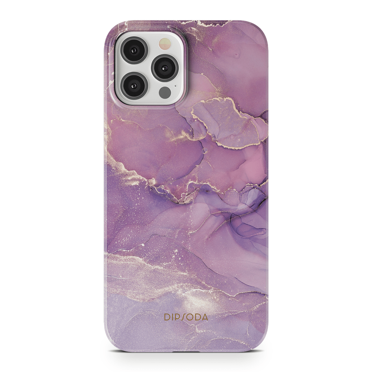 Mystical Charm Purple Marble Christmas Phone Case DIPSODA