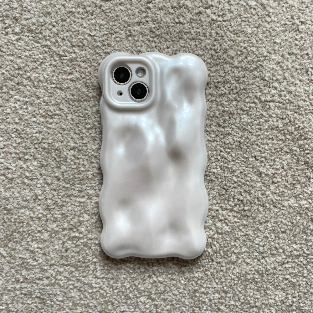 White Pearl 3D Phone Case