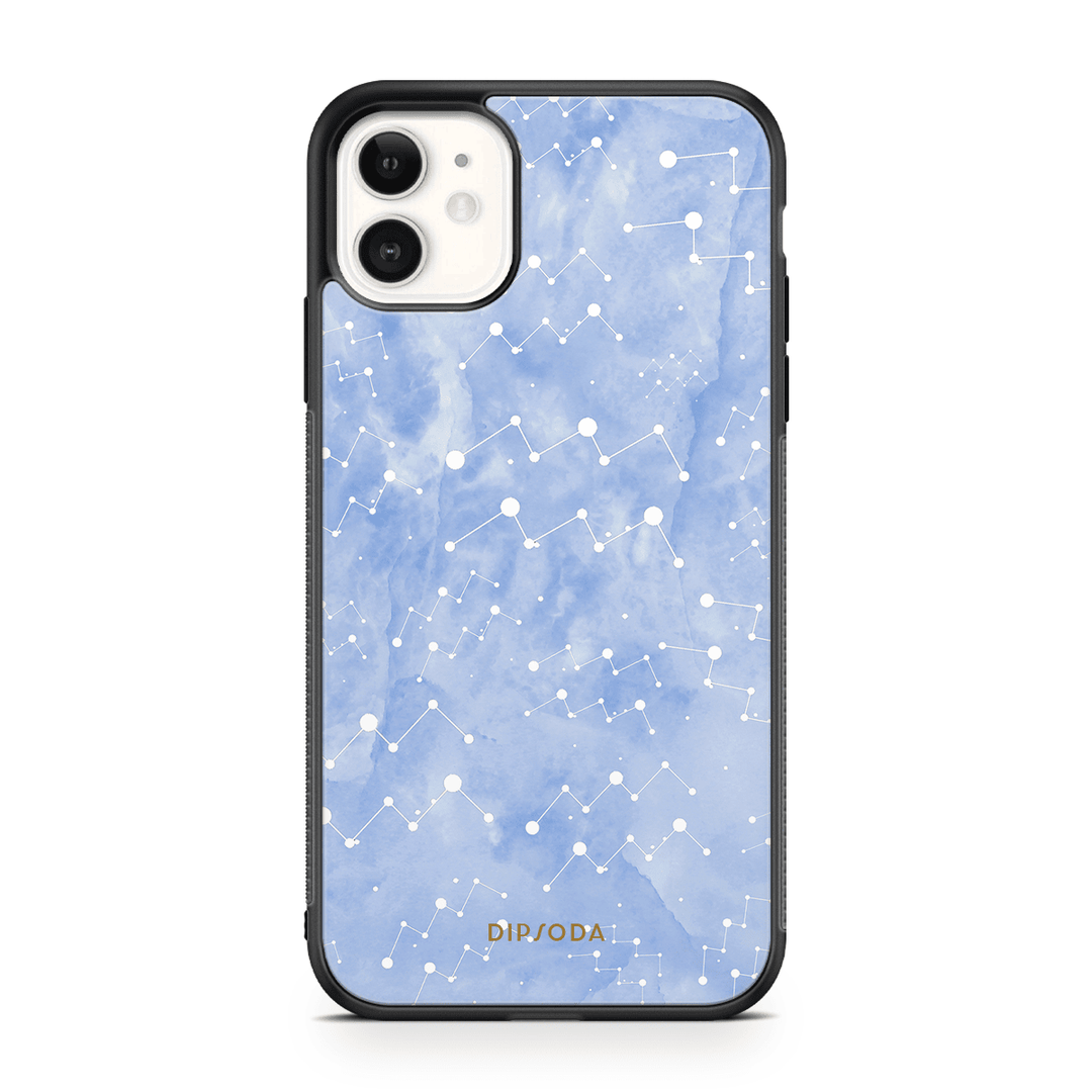 Aquarius Zodiac Rubber Phone Case