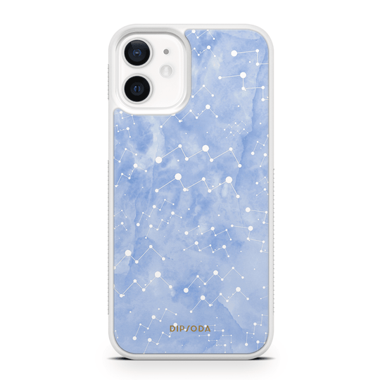 Aquarius Zodiac Rubber Phone Case