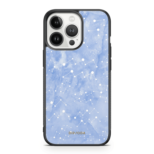 Aquarius Zodiac Rubber Phone Case