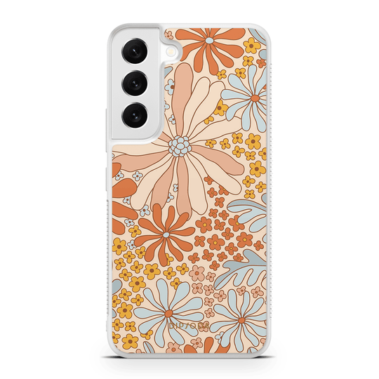 Autumn Florals Rubber Phone Case