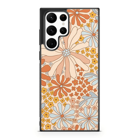 Autumn Florals Rubber Phone Case