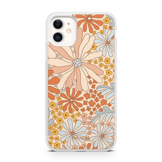 Autumn Florals Rubber Phone Case