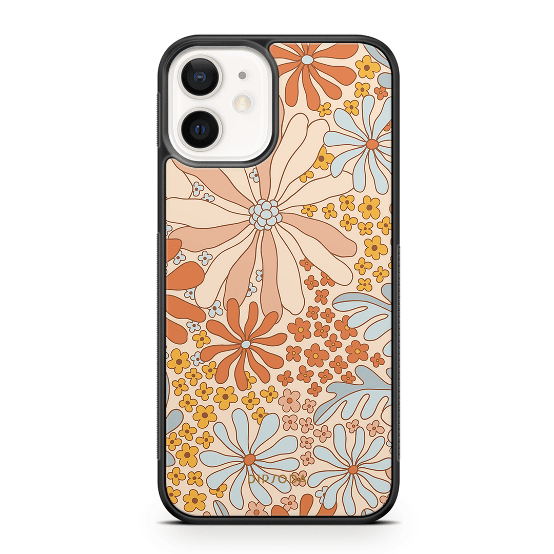 Autumn Florals Rubber Phone Case