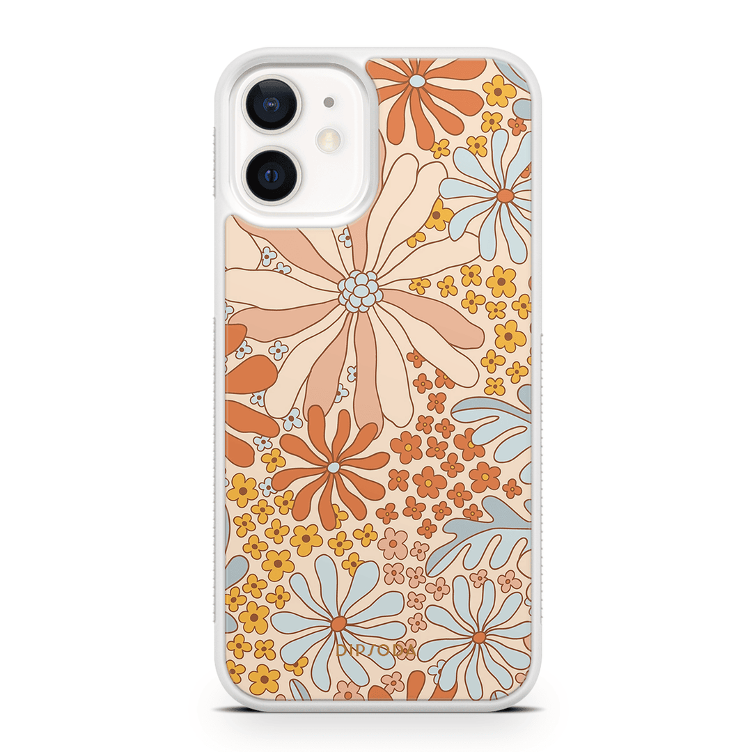 Autumn Florals Rubber Phone Case