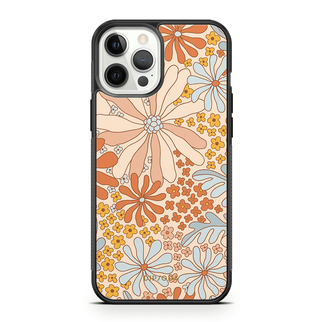 Autumn Florals Rubber Phone Case