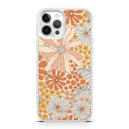 Autumn Florals Rubber Phone Case