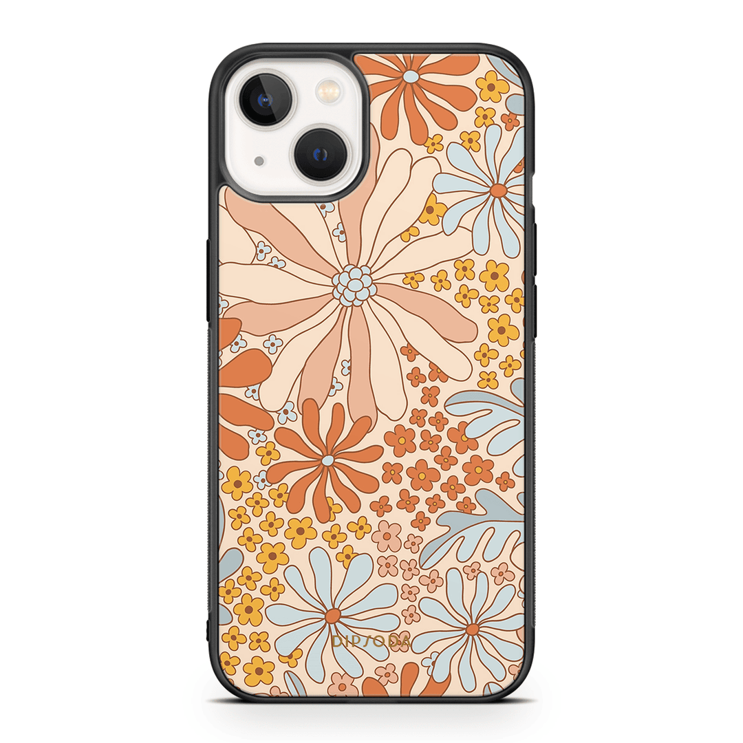 Autumn Florals Rubber Phone Case