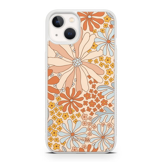 Autumn Florals Rubber Phone Case