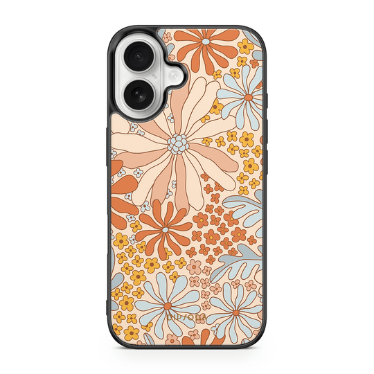 Autumn Florals Rubber Phone Case