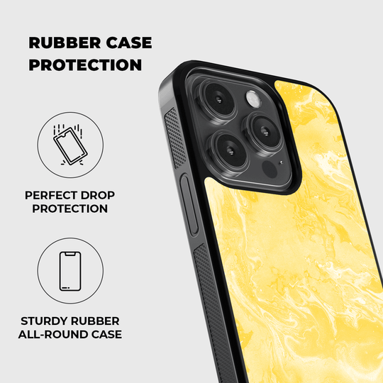 Banana Smoothie Rubber Phone Case