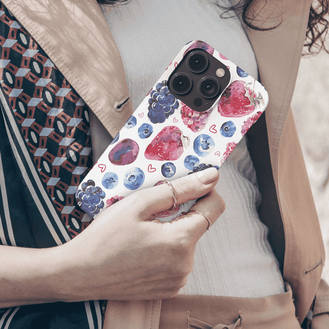 Berry Romance Phone Case