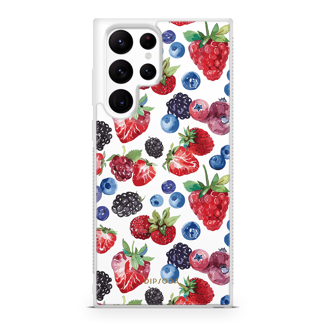 Berry Tart Rubber Phone Case