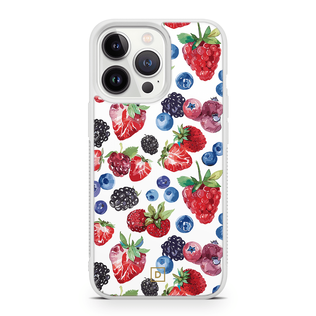 Berry Tart Rubber Phone Case