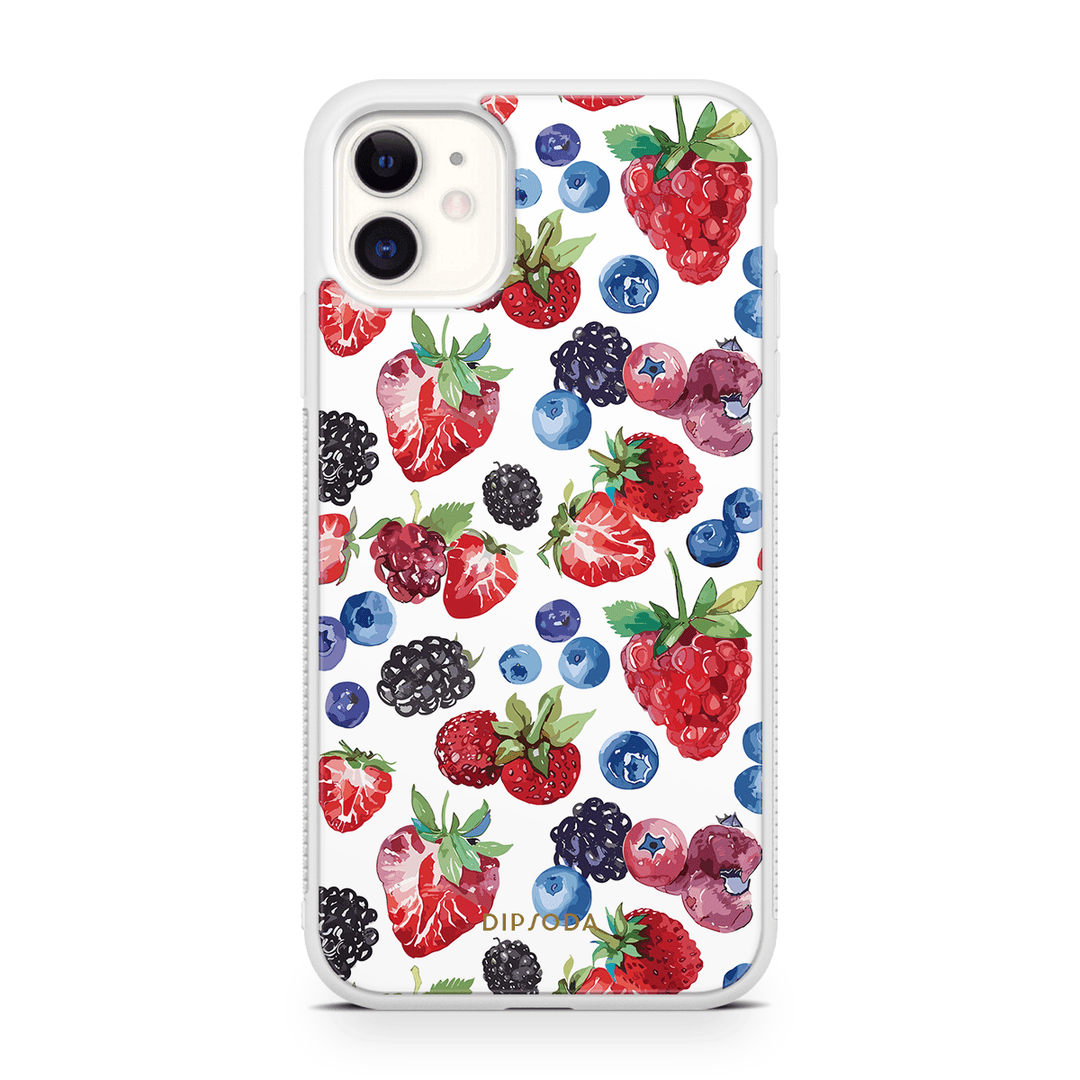 Berry Tart Rubber Phone Case