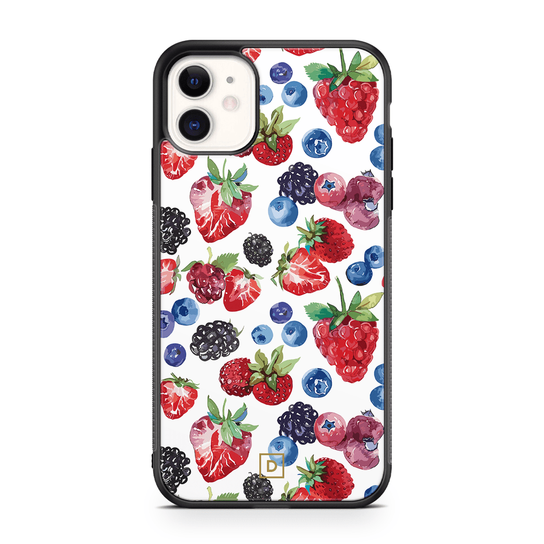 Berry Tart Rubber Phone Case