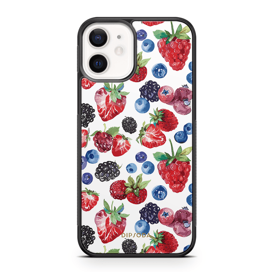 Berry Tart Rubber Phone Case