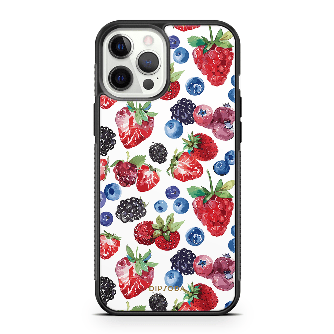 Berry Tart Rubber Phone Case