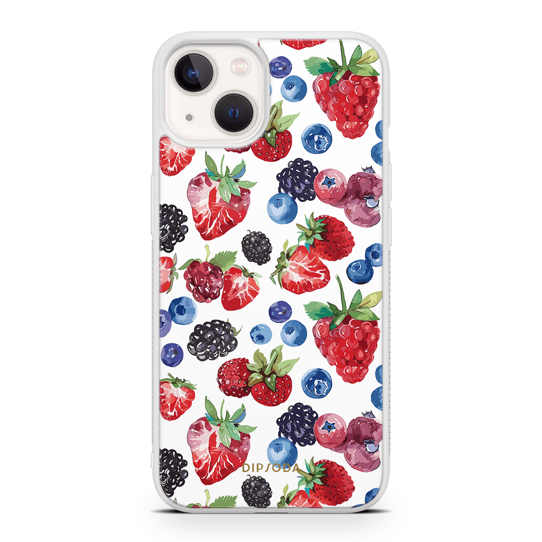 Berry Tart Rubber Phone Case