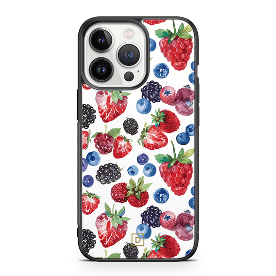 Berry Tart Rubber Phone Case