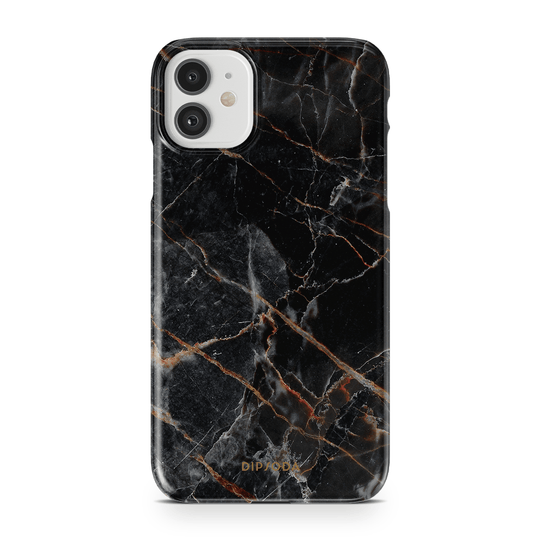 Black Marble Phone Case