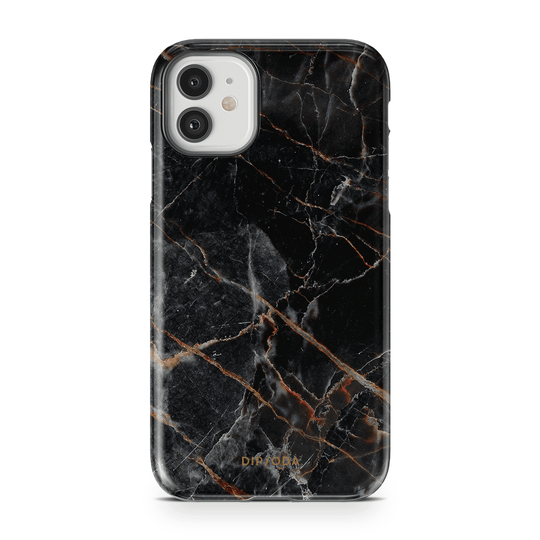 Black Marble Phone Case