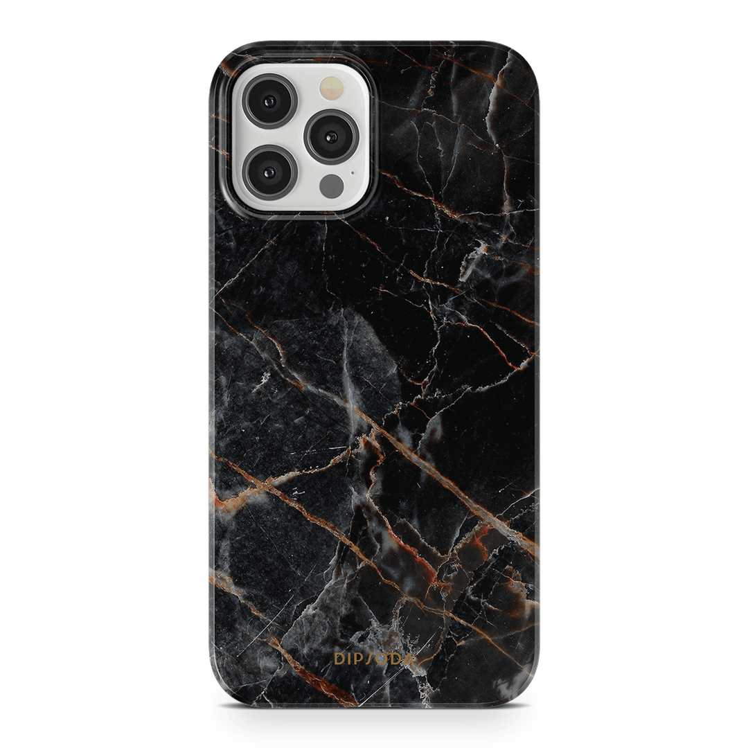 Black Marble Phone Case