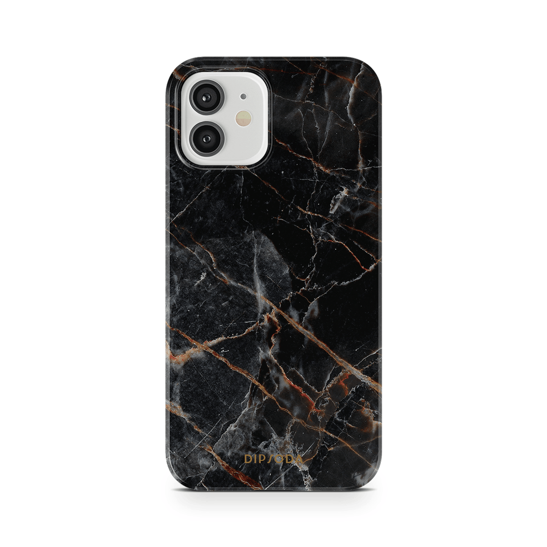 Black Marble Phone Case