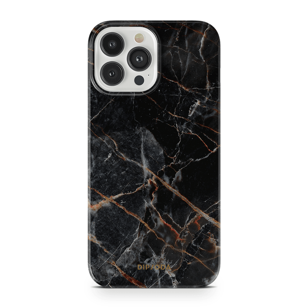 Black Marble Phone Case