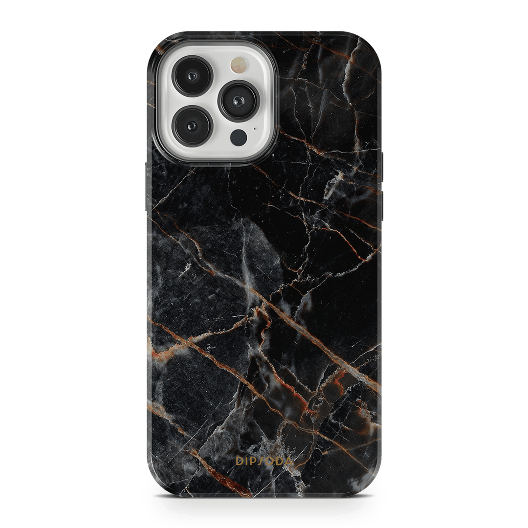 Black Marble Phone Case