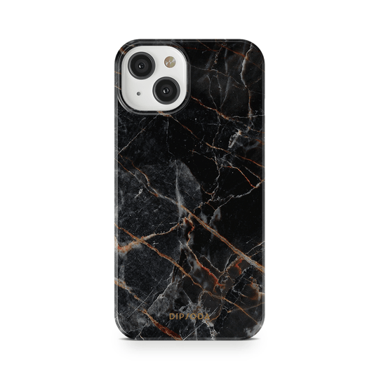 Black Marble Phone Case