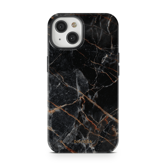 Black Marble Phone Case