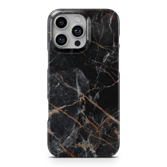 Black Marble Phone Case