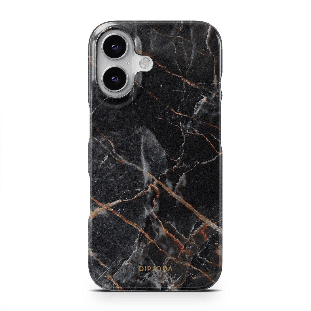 Black Marble Phone Case