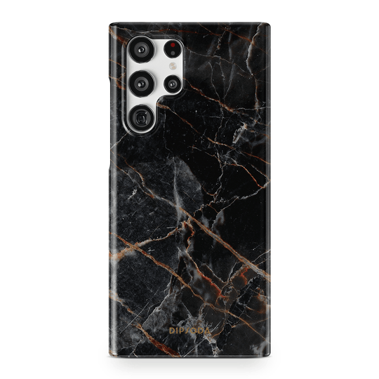 Black Marble Phone Case