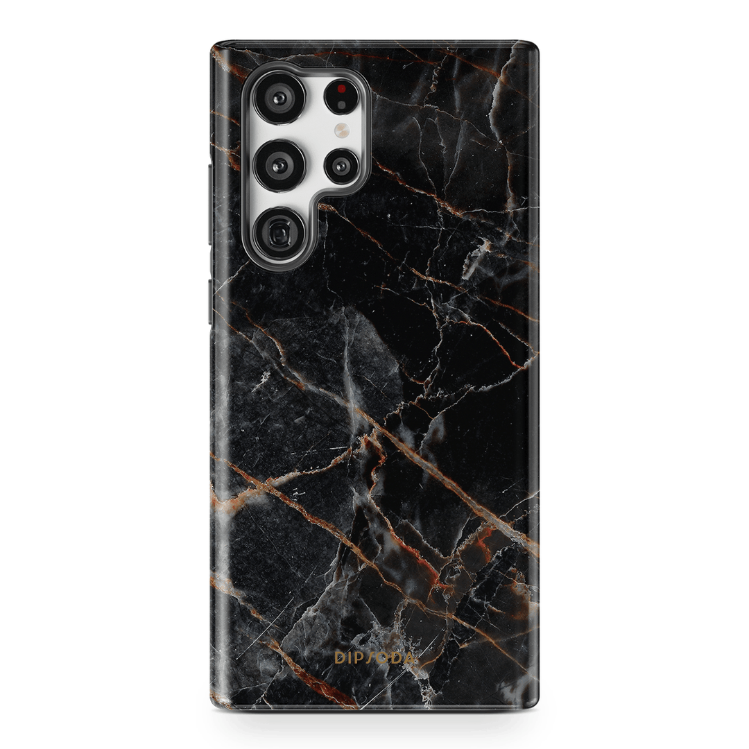 Black Marble Phone Case