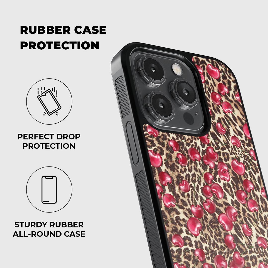 Cherry Cola Rubber Phone Case