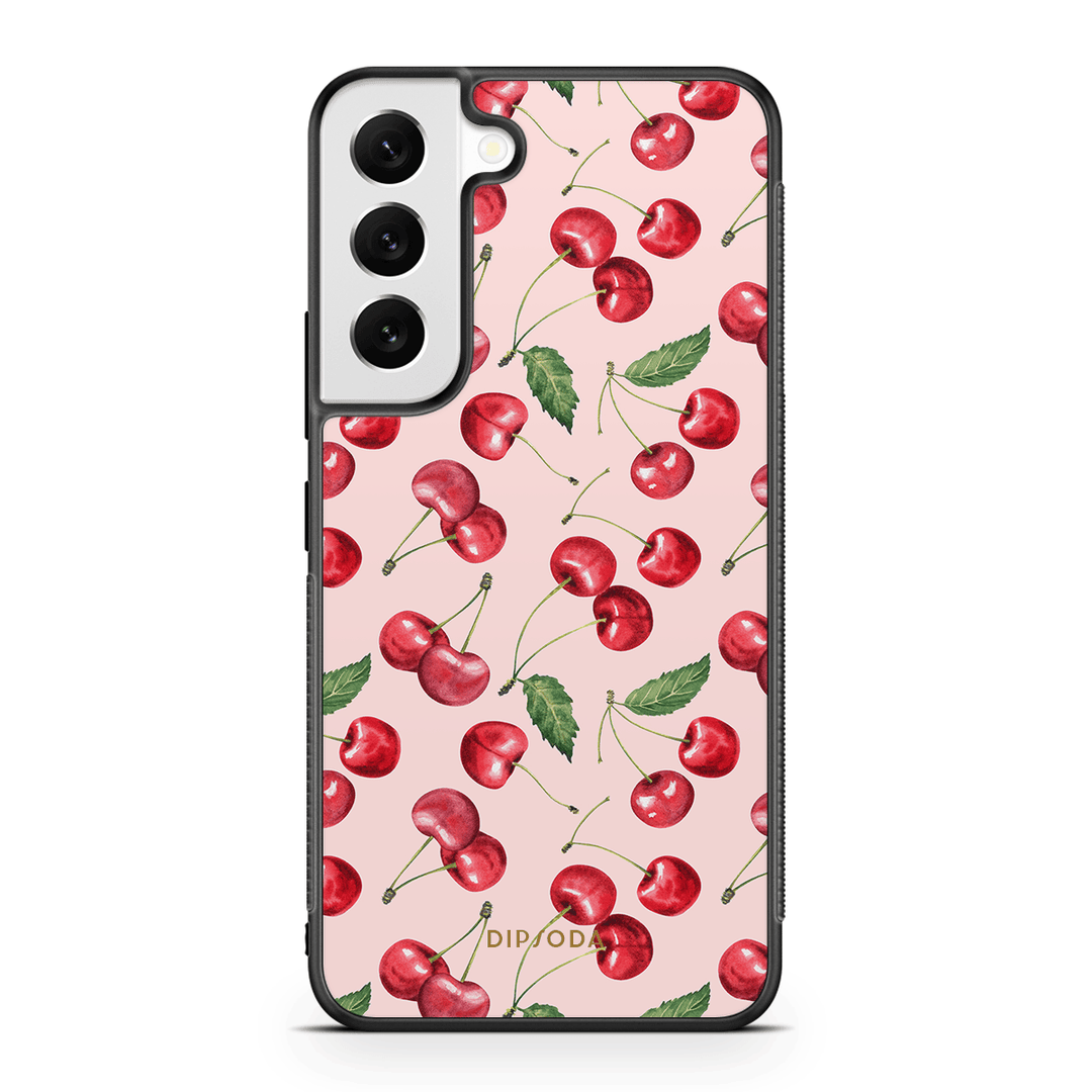 Cherry Delight Rubber Phone Case