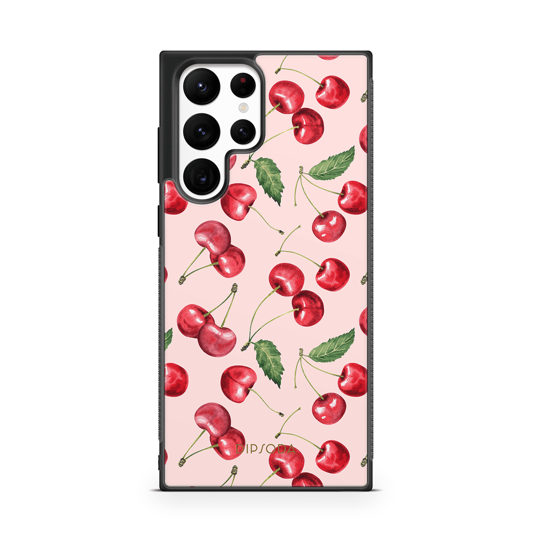 Cherry Delight Rubber Phone Case