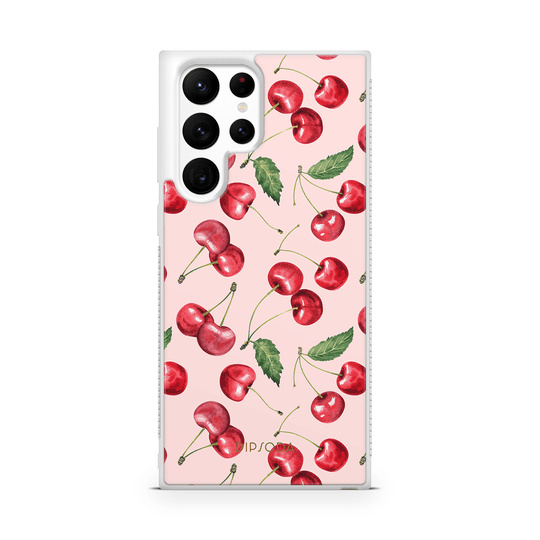 Cherry Delight Rubber Phone Case