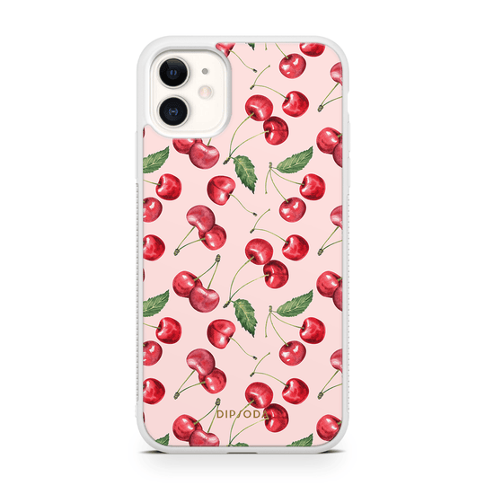 Cherry Delight Rubber Phone Case