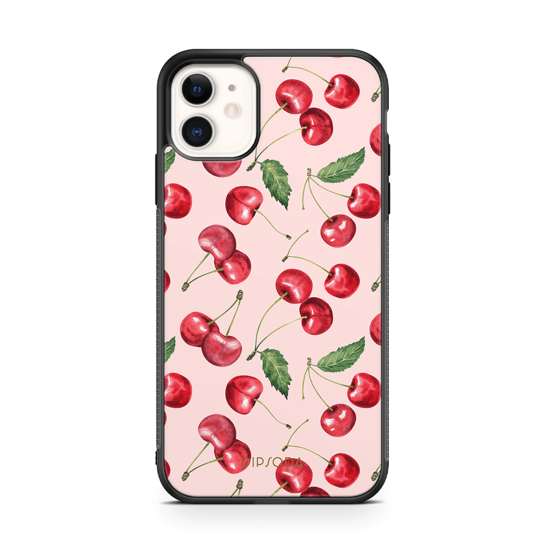 Cherry Delight Rubber Phone Case