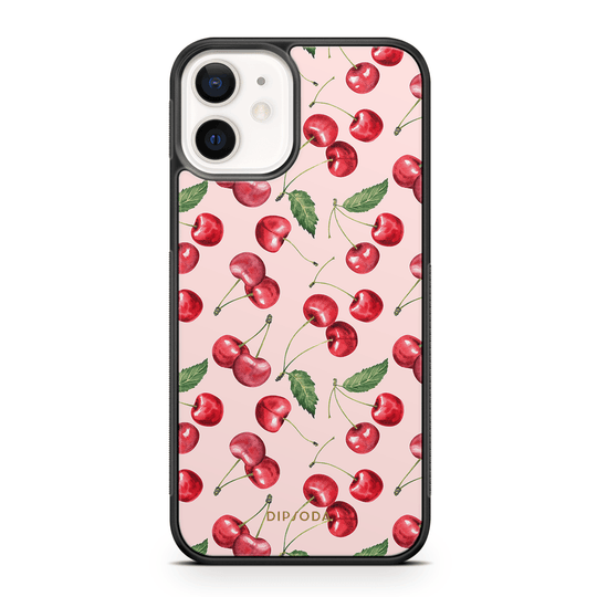 Cherry Delight Rubber Phone Case