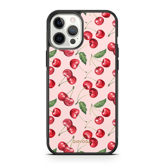 Cherry Delight Rubber Phone Case