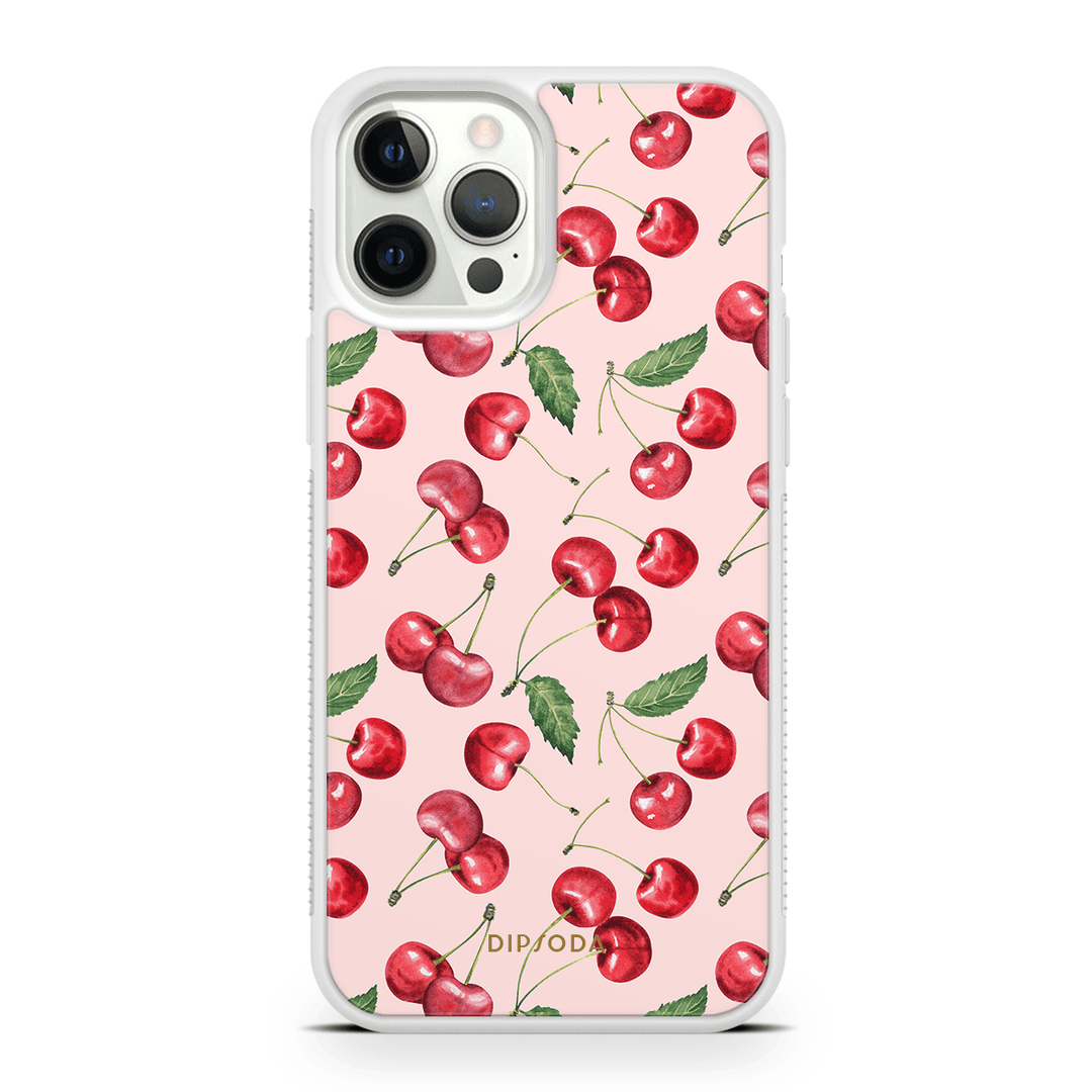 Cherry Delight Rubber Phone Case