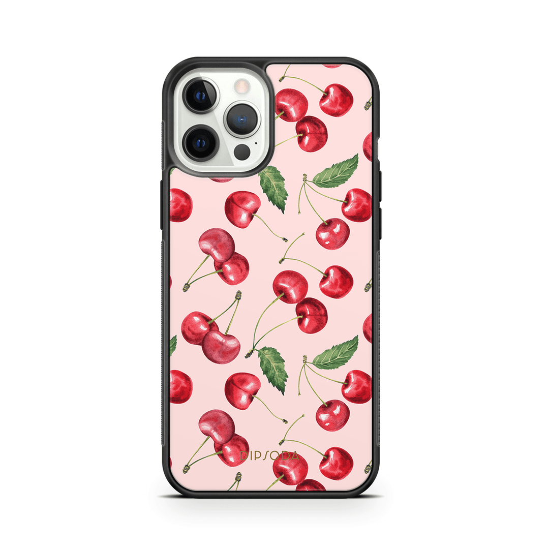 Cherry Delight Rubber Phone Case