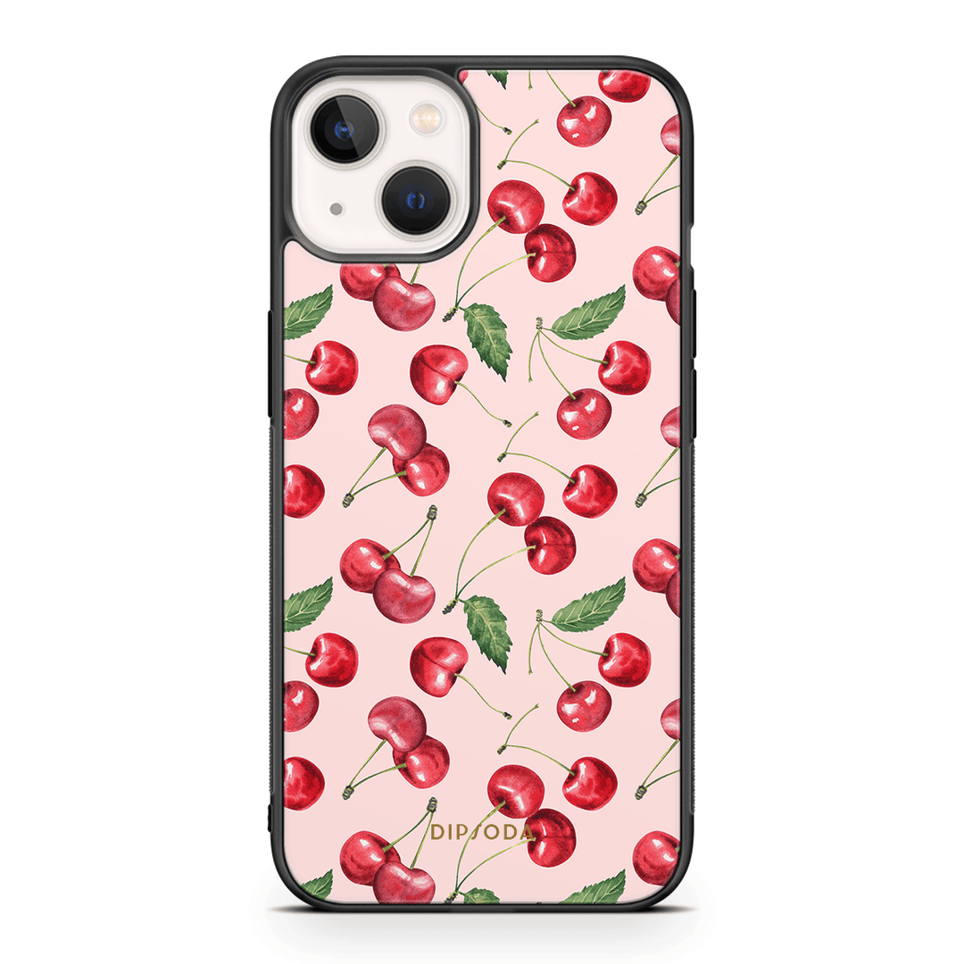 Cherry Delight Rubber Phone Case