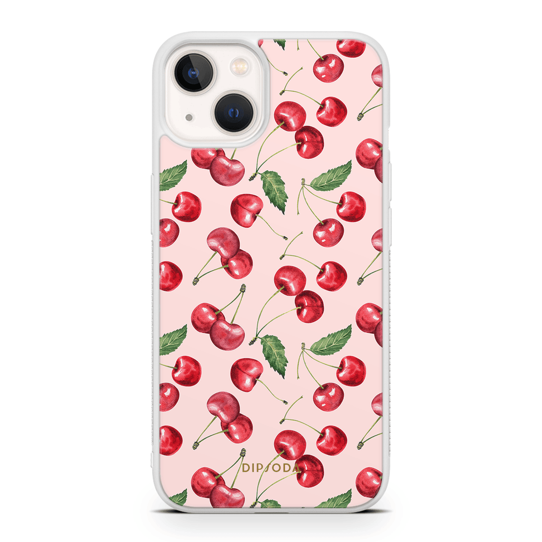 Cherry Delight Rubber Phone Case