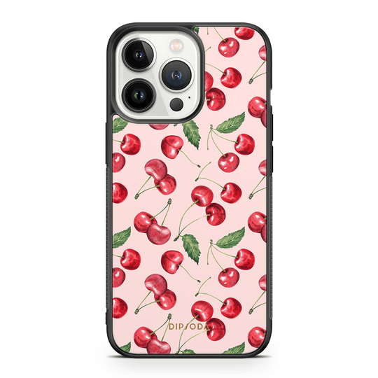 Cherry Delight Rubber Phone Case